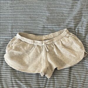 John Galt Grey Summer Sweat Shorts